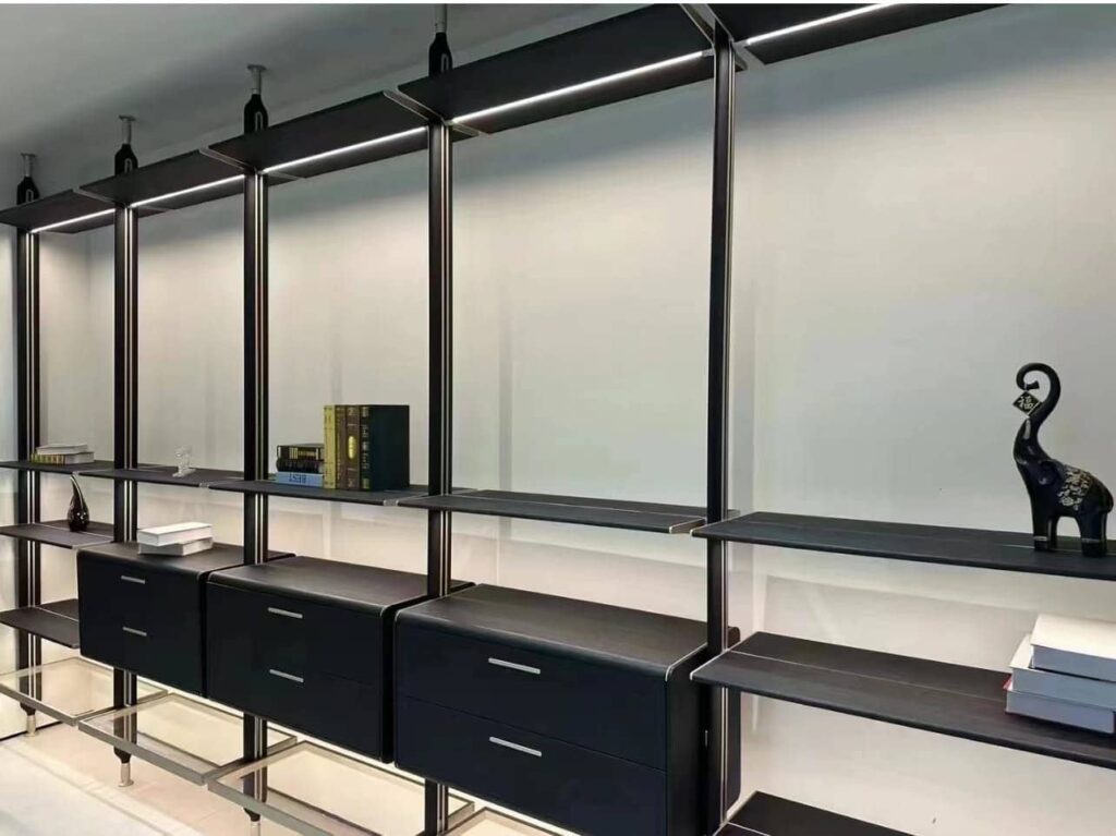 Shelving with structure